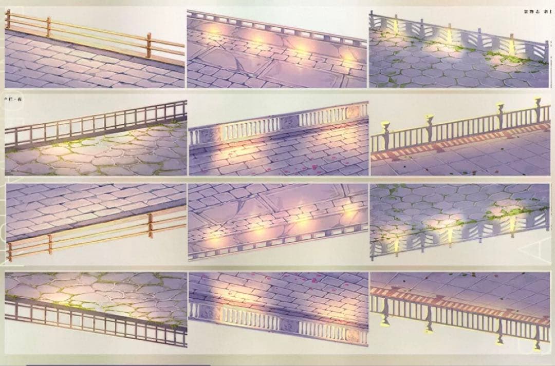 PET 斜护栏・夜 7cm×5m 海外マスキングテープ ガードレール