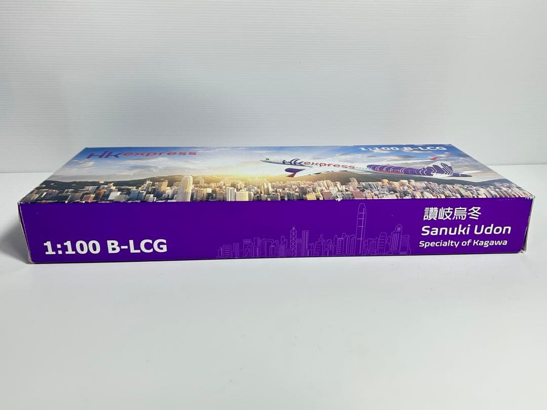 希少 hkexpress 1:100 香港エクスプレス 讃岐うどん B-LCG