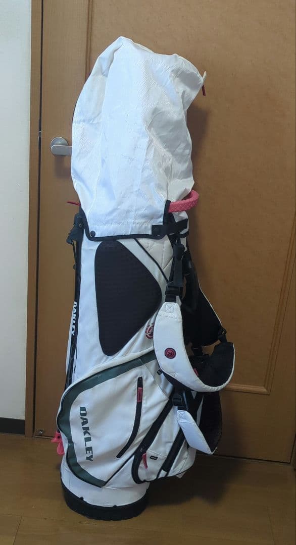 OAKLEY キャディバッグ ホワイト/レッド