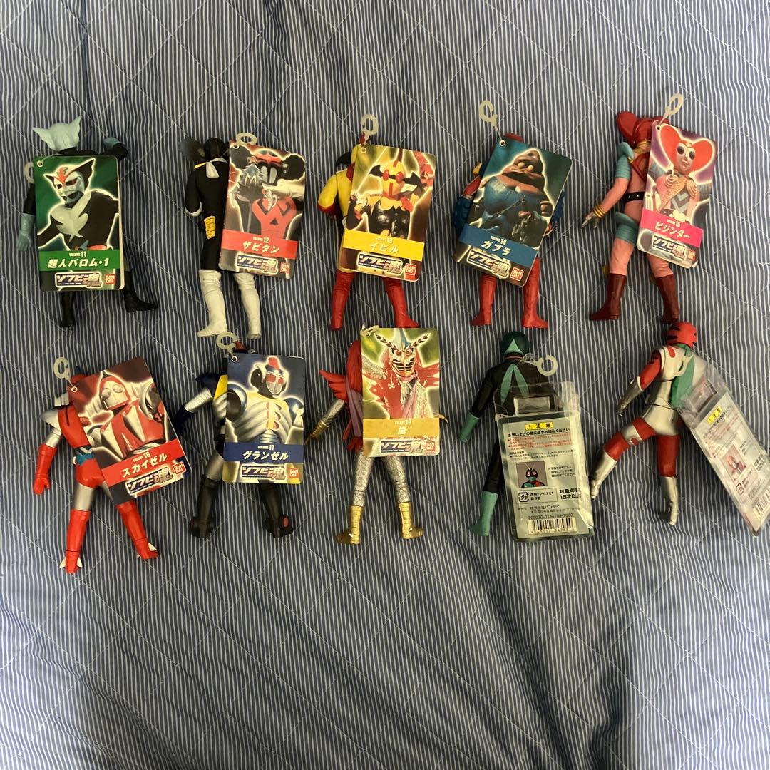 ソフビ魂　45個　セット