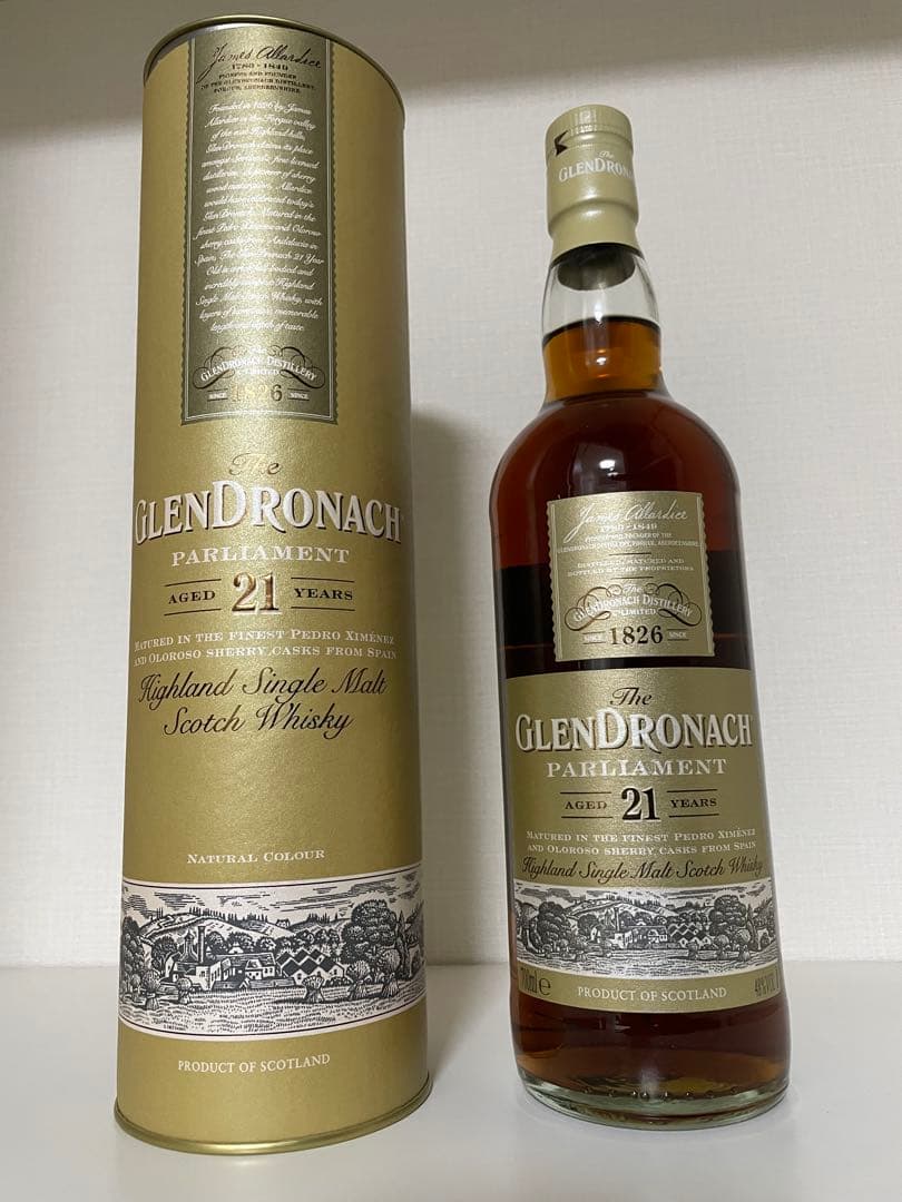 グレンドロナック21年 　1本