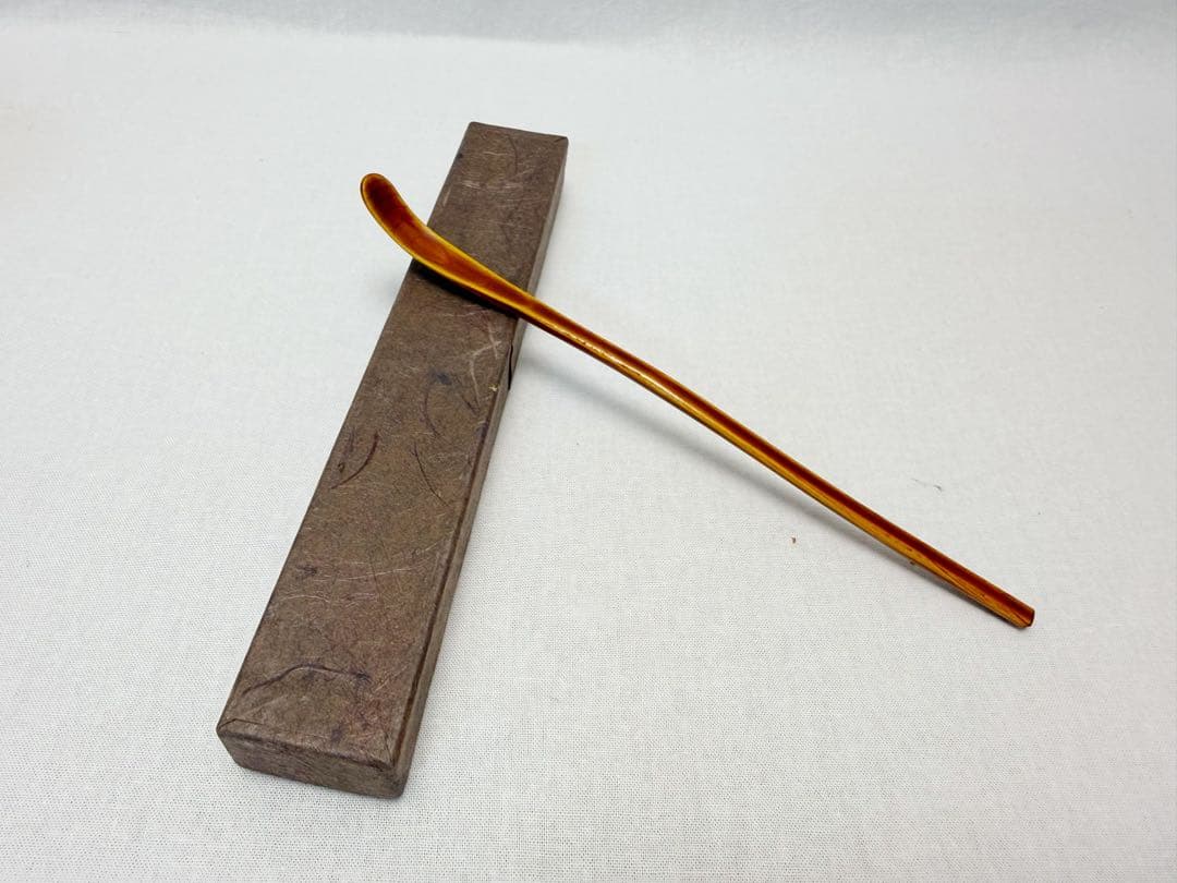 未使用 茶道具 木製真塗 今日 千歳盆 十二点セット 紙箱