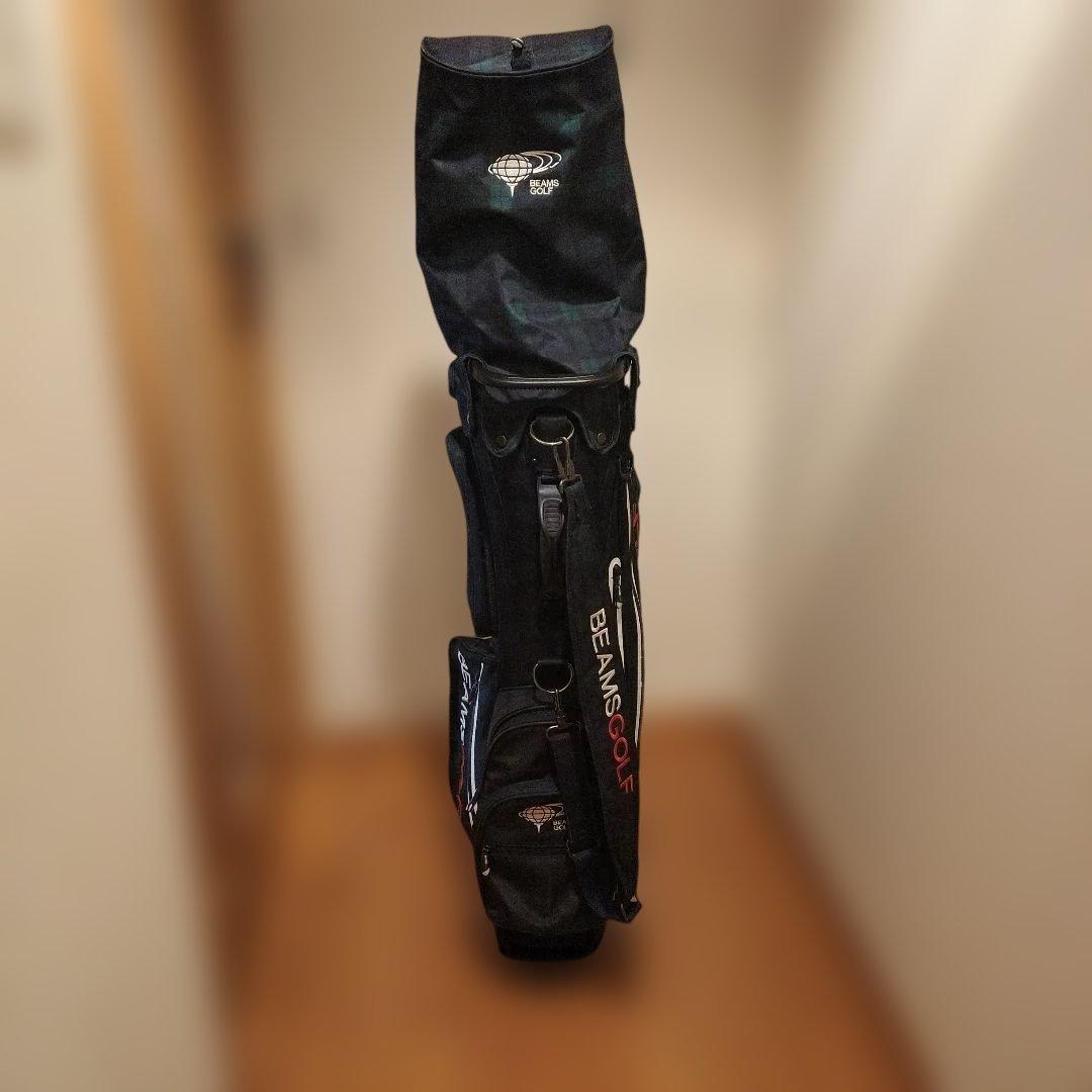 【土日限定値下げ】BEAMS GOLF キャディバッグ スタンド式 ※訳あり