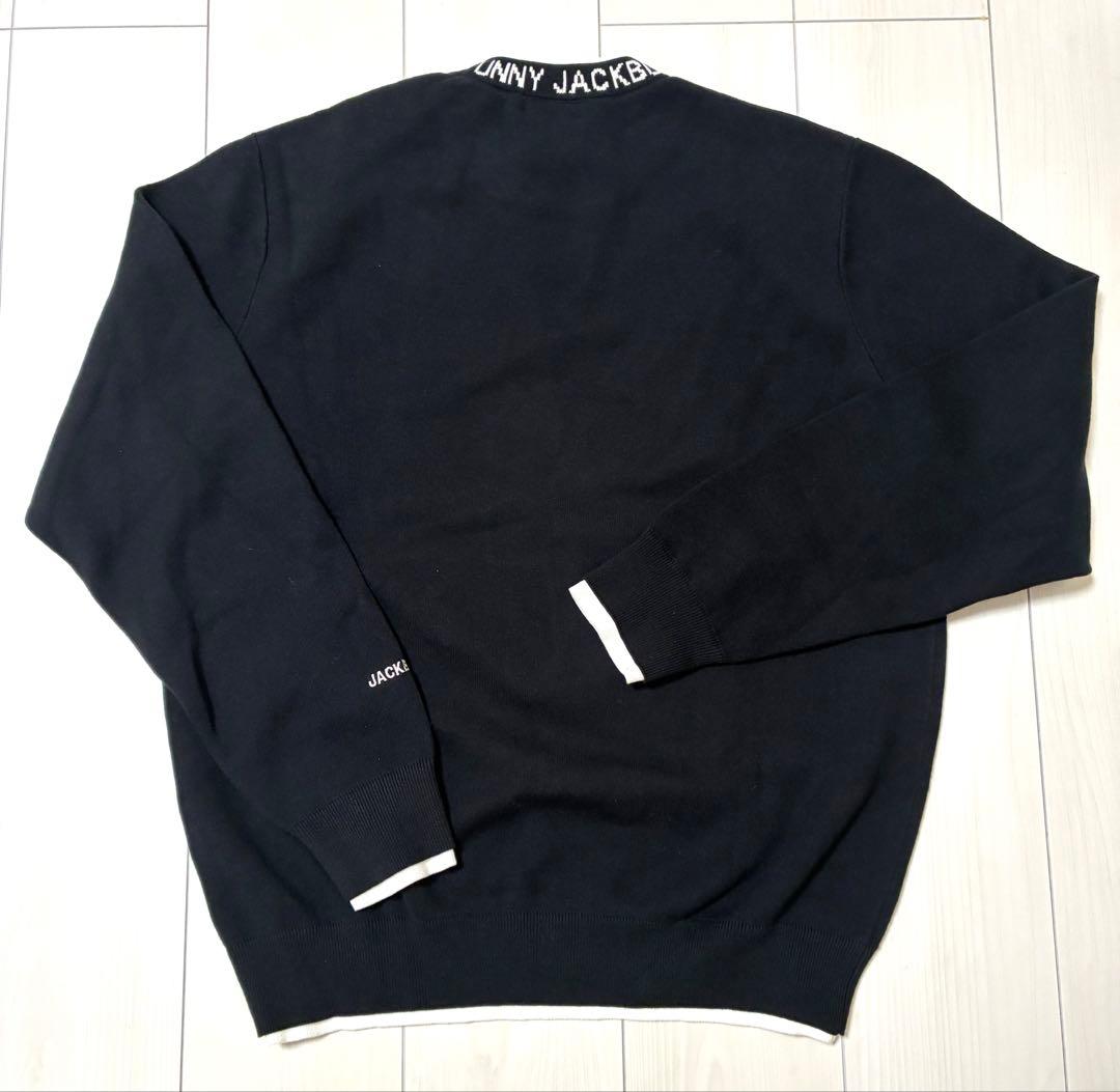 【美品】JACK BUNNY 黒 クルーネックセーター