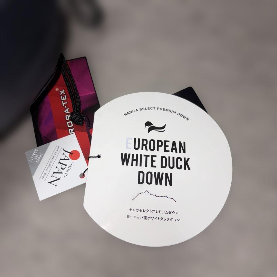 NANGA ナンガ　オーロラテックス　600DX カーキ　ロング　シュラフ