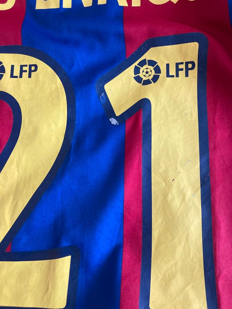 FC Barcelona Luis Enrique 21番シャツ