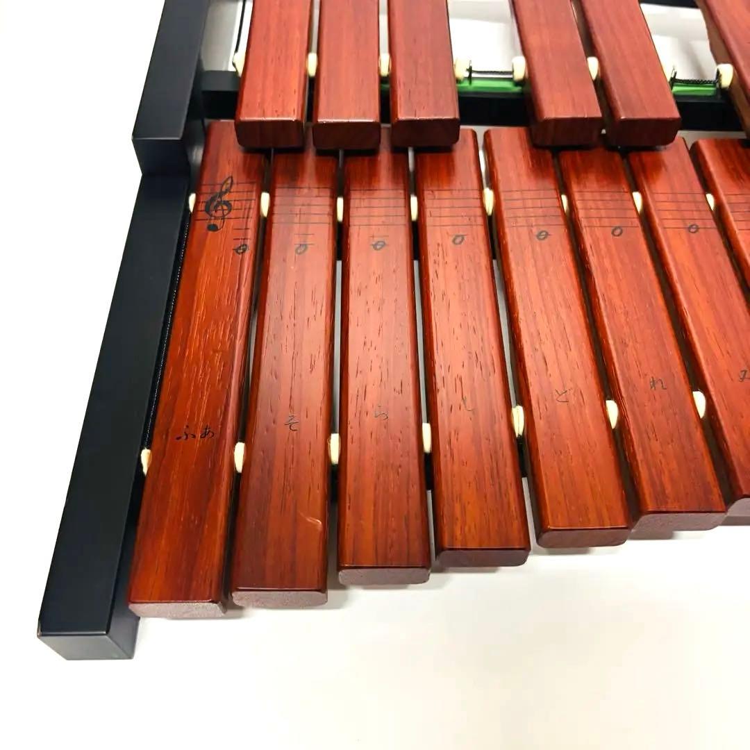 【美品】YAMAHA TX-6 32音木琴 マレット、ケース、スタンド付き