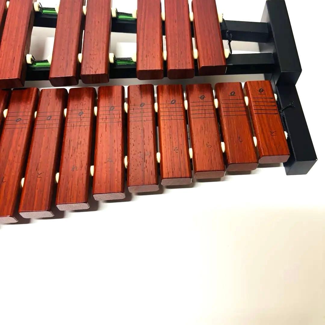 【美品】YAMAHA TX-6 32音木琴 マレット、ケース、スタンド付き