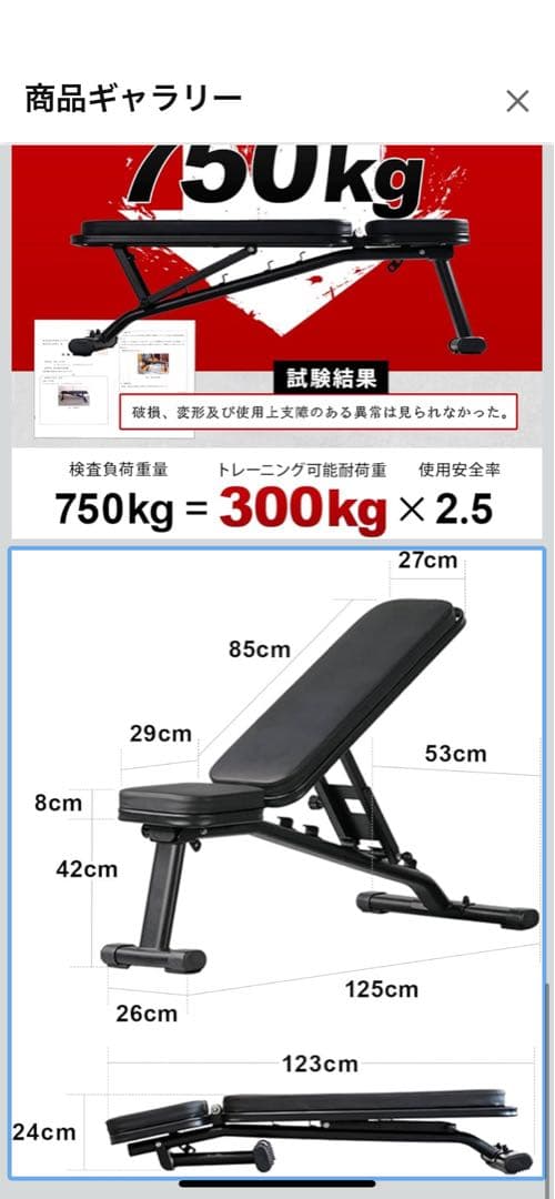 LEADING EDGE ベンチ 調整可能