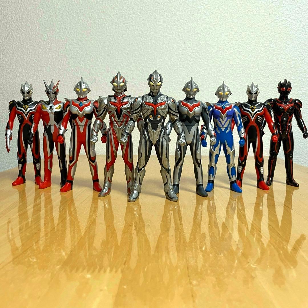 美品 ウルトラヒーローシリーズN ウルトラマンネクサス 9種セット品