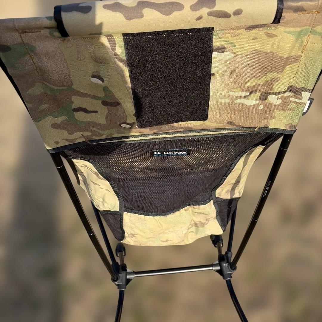 Helinox 迷彩 ビーチチェア　キャンプ