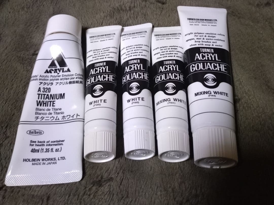 アクリルガッシュ 中古 まとめ売り 約80本