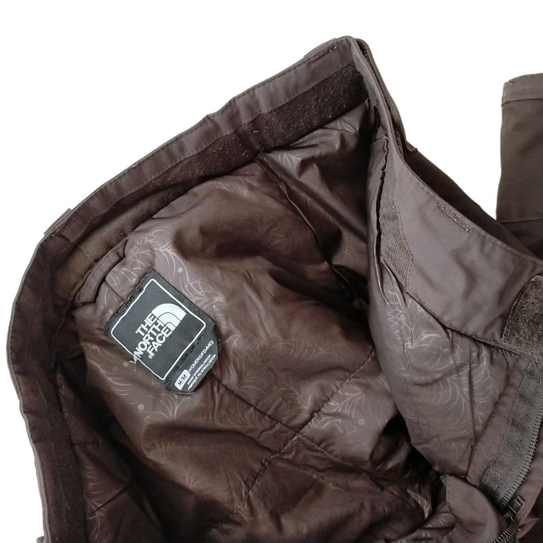 【高機能】US ノースフェイス HYVENT スノーボード 茶 パンツ