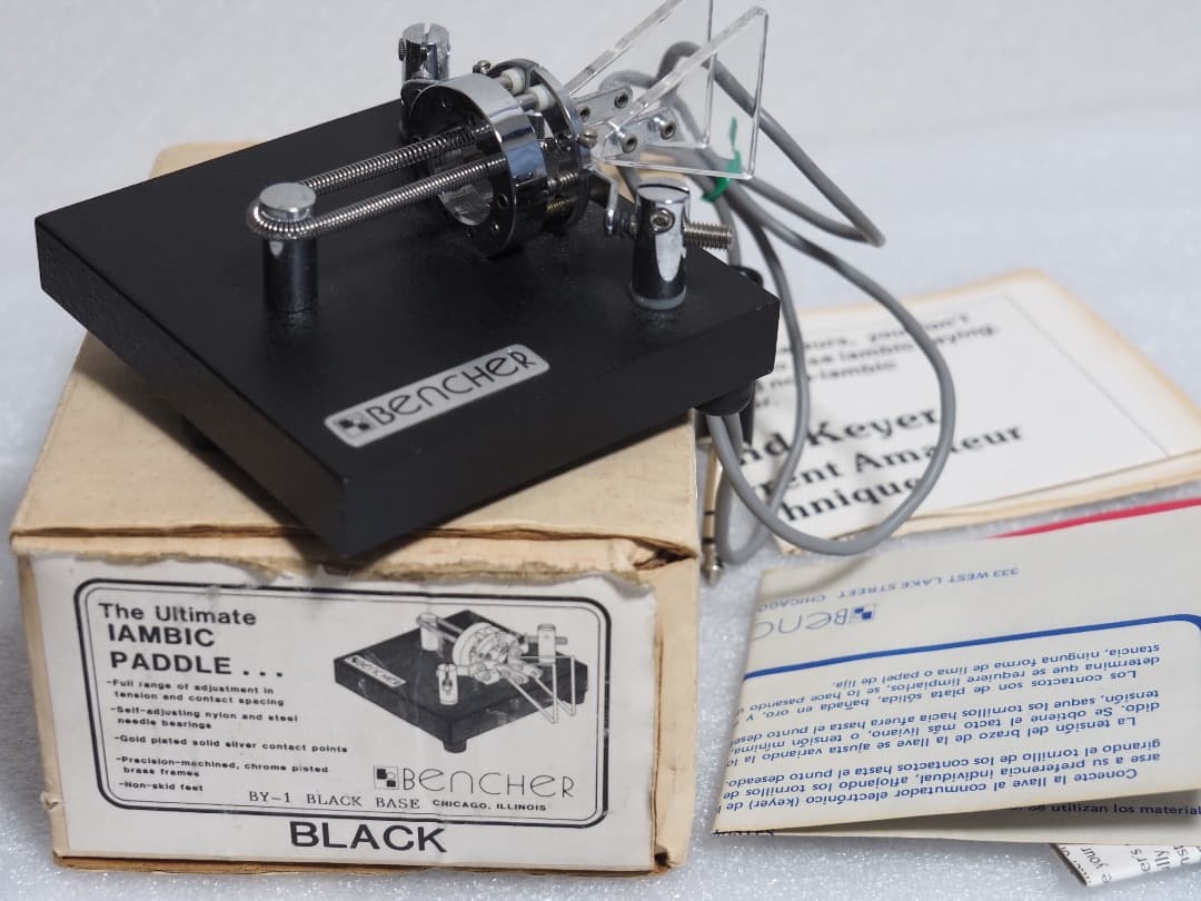 Bencher ベンチャー BY-1 ブラック アイアンビックパドル