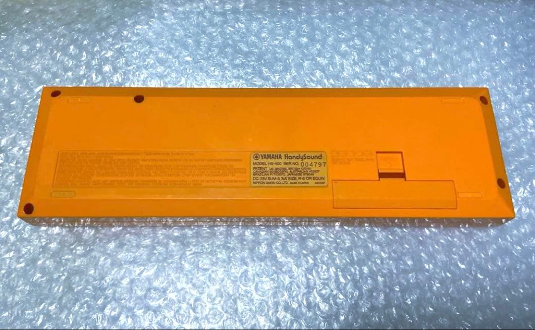 Yamaha HandySound HS-400☆オレンジ☆状態良好☆1982年