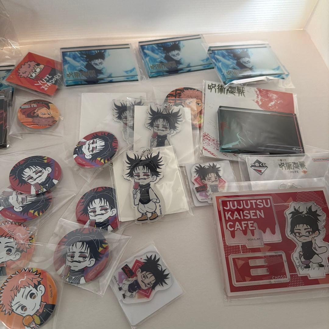 呪術廻戦 脹相 虎杖脹相 九相図 缶バッジ アクリル 多々 セット