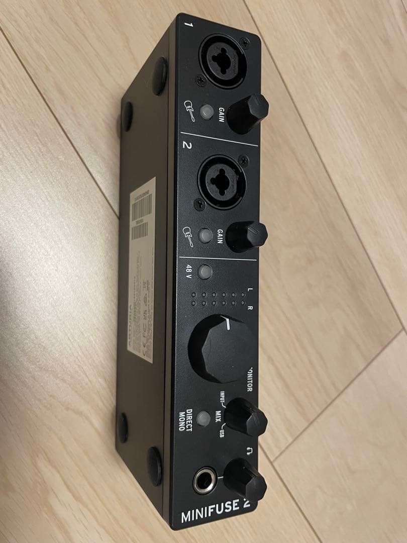 DTM・DAW arturia minifuse2 black