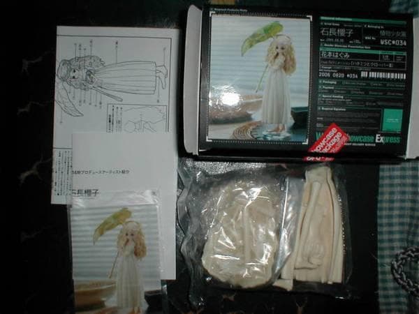 ワンフェス限定 ハチミツとクローバー 2 花本はぐみ 植物少女園 ガレージキット