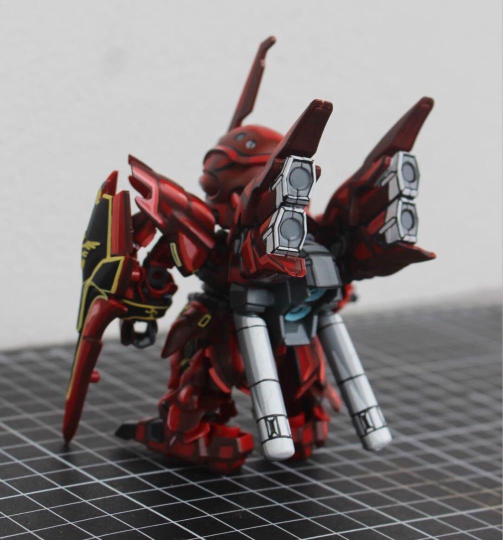 SDガンダム EXスタンダード 013 MSN-06S シナンジュ リペイント