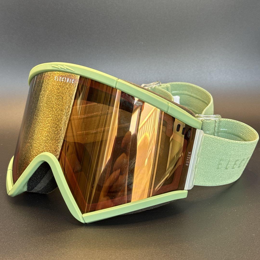 エレクトリック スノーゴーグル ローテック AUBURN GOLD ROTEC