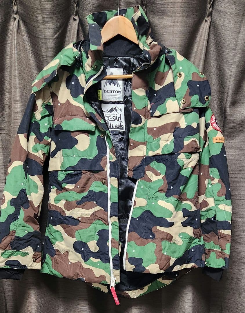 BURTON × Ｘ- girl スノーボードジャケット Sサイズ