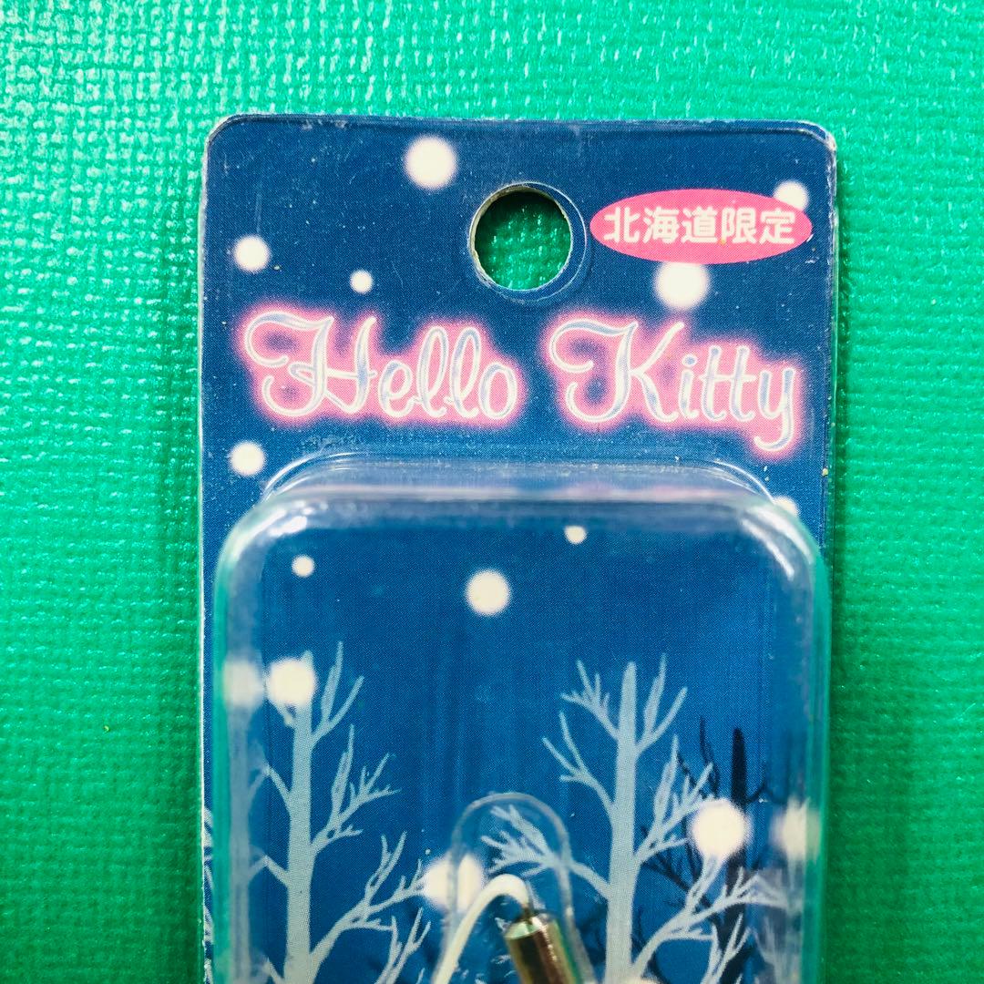 2001年製 激レア★ハローキティ 北海道限定 雪うさぎ 結晶ビーズストラップA