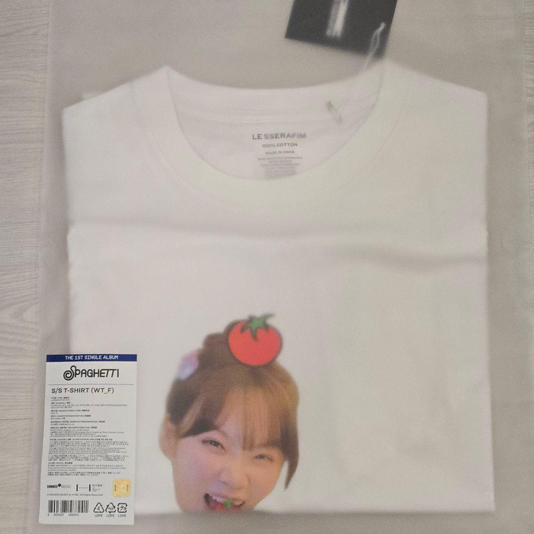 LE SSERAFIM SPAGHETTI チェウォン Tシャツ 半袖
