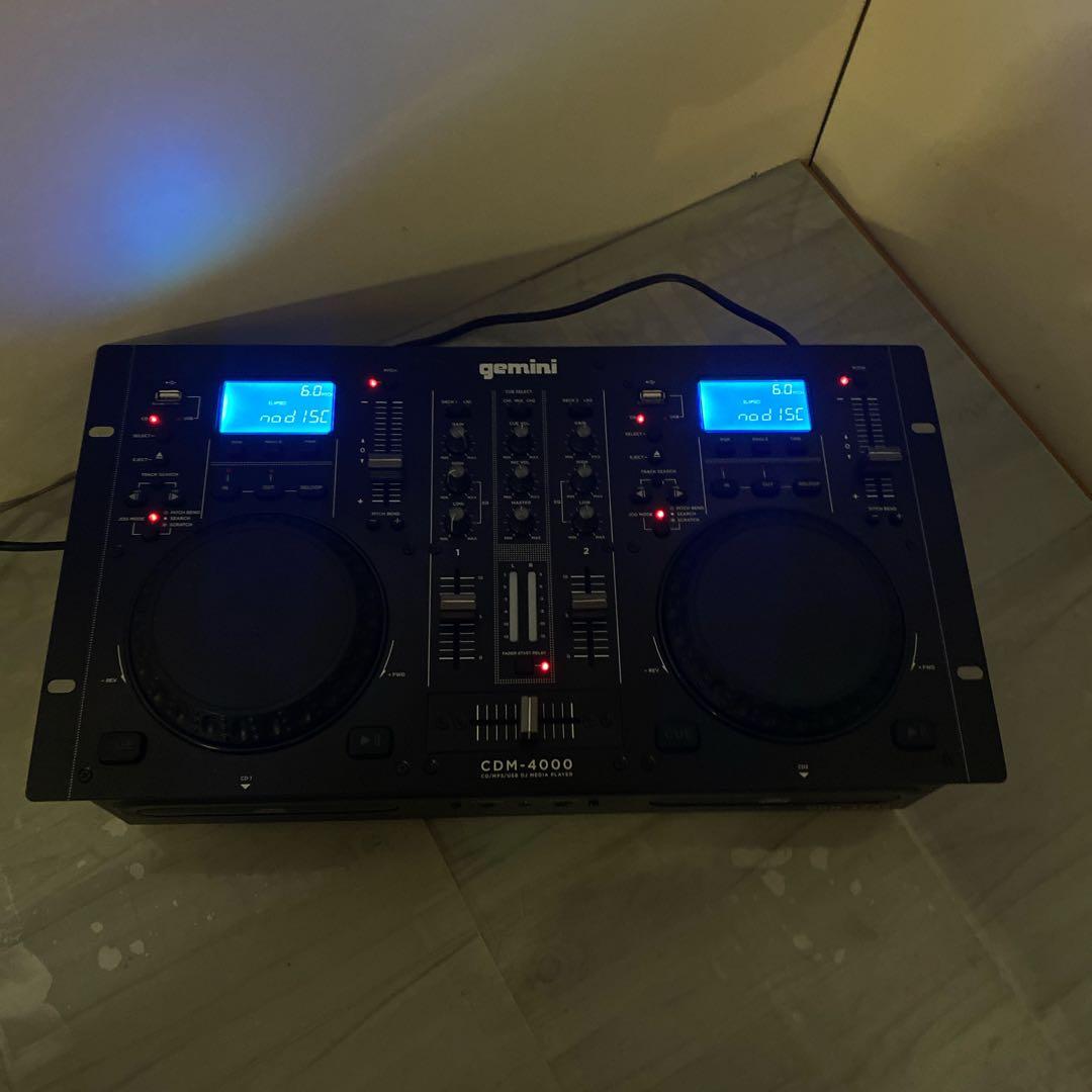 GEMINI ジェミナイ オールインワンCDJコンソール　CDM-4000