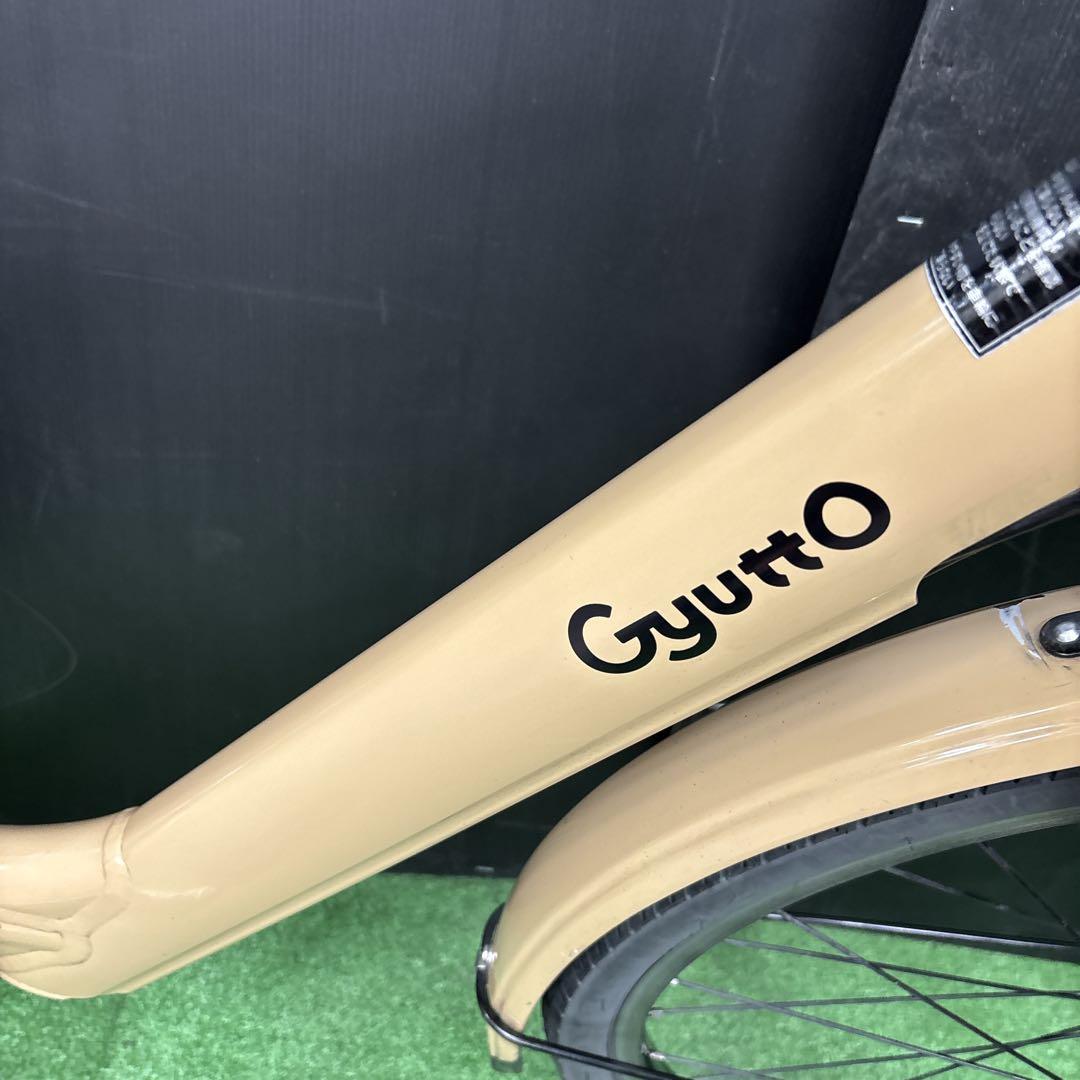 電動自転車 Panasonic Gyutto ベージュ 3人乗り対応　12