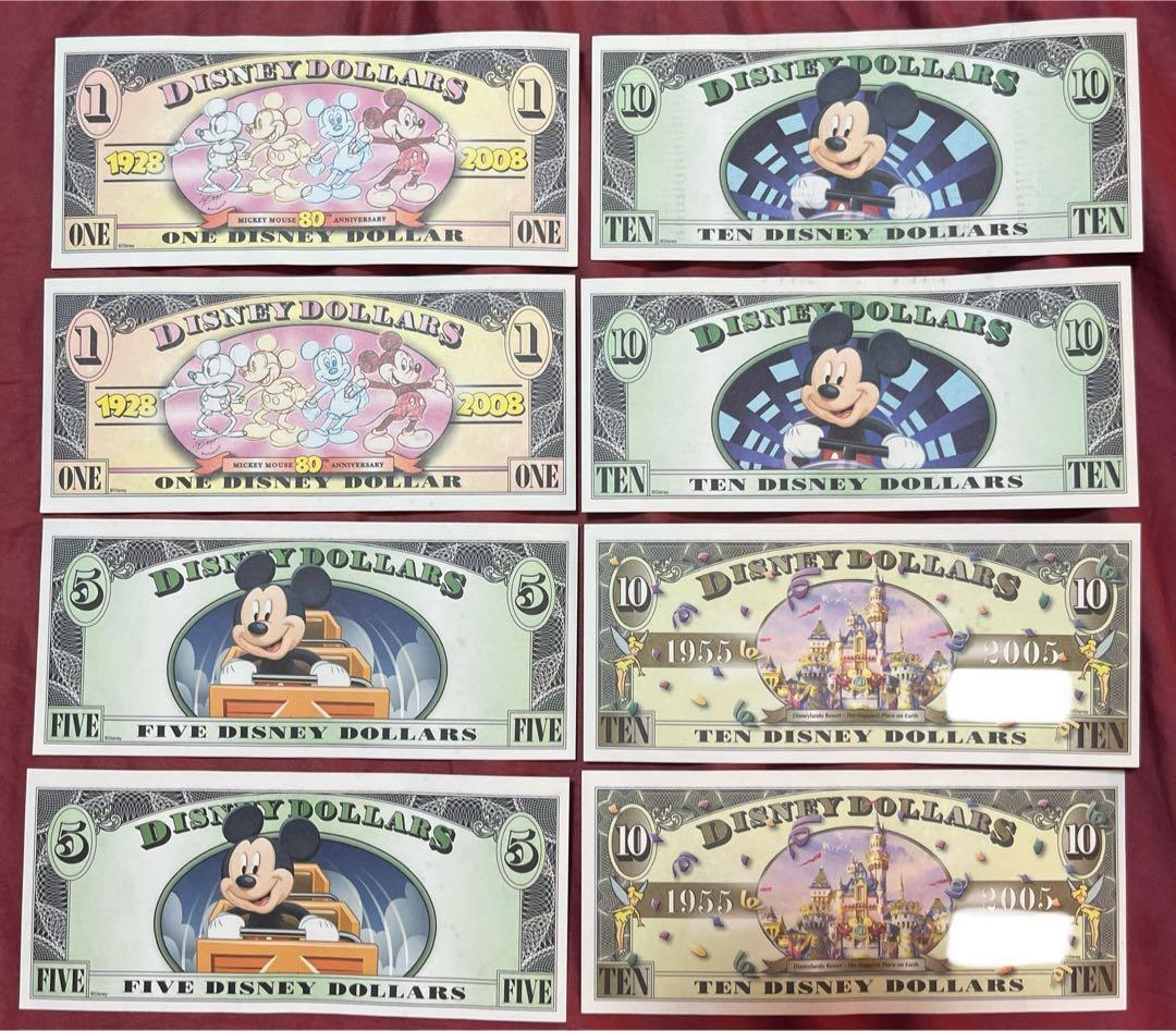 ディズニーダラー　ミッキースティッチビッグサンダーマウンテンスペースマウンテン