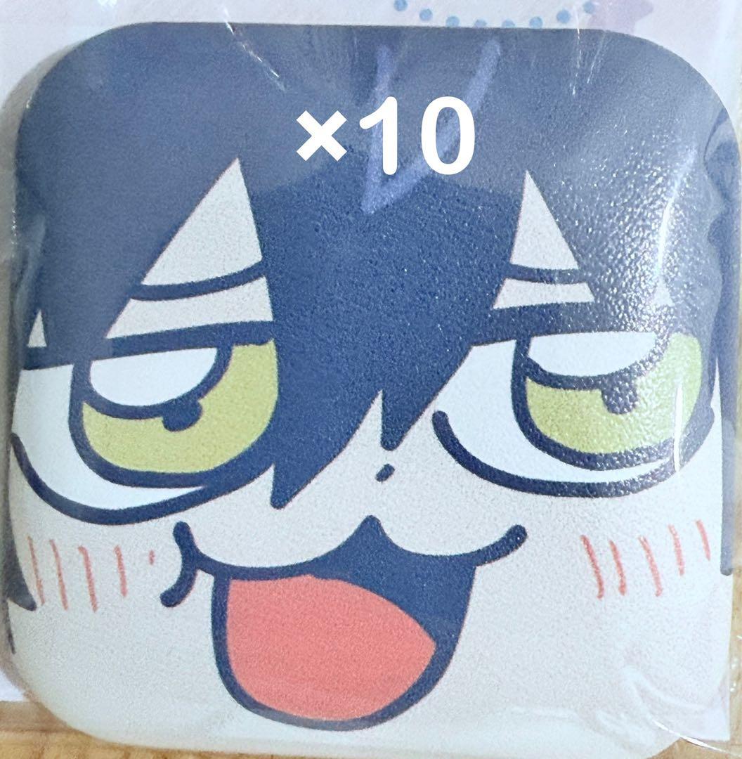 大川ぶくぶ 萌顔 スクエア缶バッジ