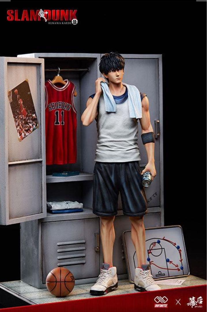 【スラムダンク】 slam dunk 流川楓 ガレージキットフィギュア