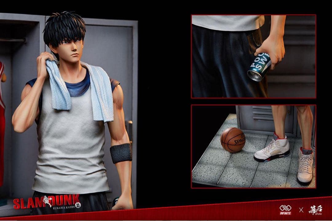 【スラムダンク】 slam dunk 流川楓 ガレージキットフィギュア