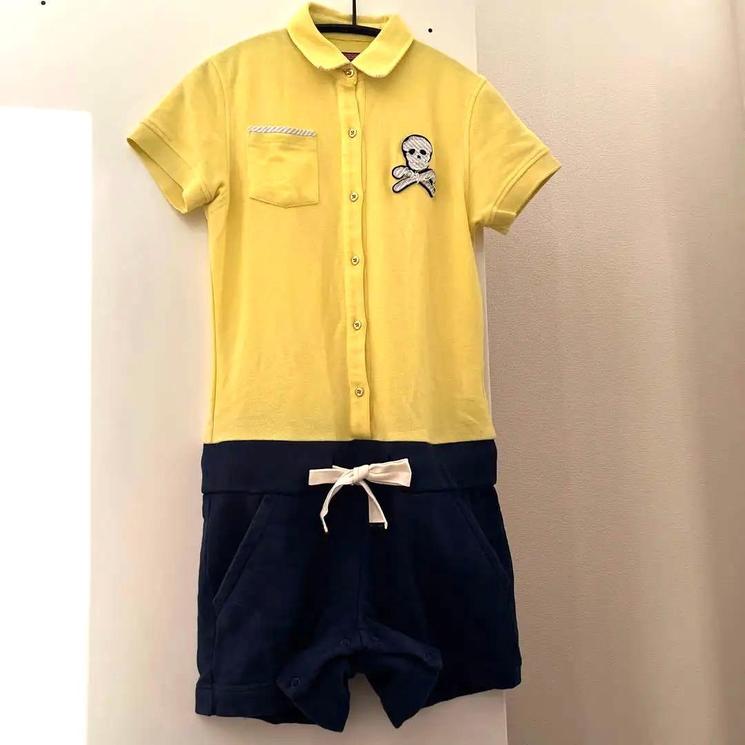 マークアンドロナ オールインワン　ポロシャツ