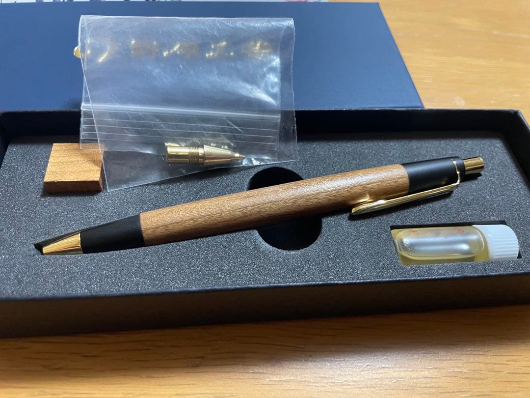 野原工芸　旧型　山桜　ゴールド　固定式口金付き