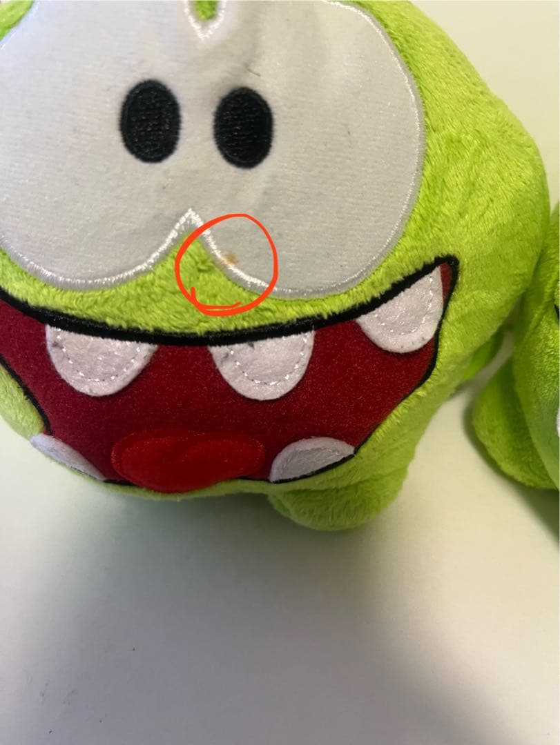 Cut the Rope オムノム Om Nom ぬいぐるみ ３点