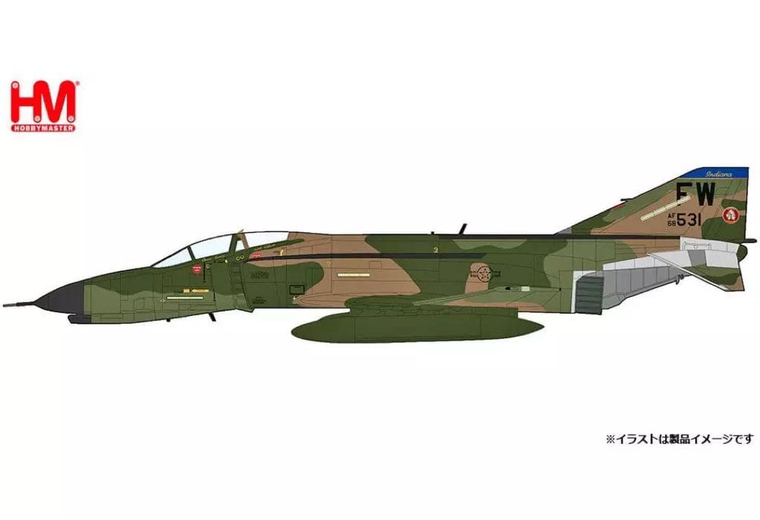 1/72 F-4E ファントム2 ”アメリカ空軍 第163戦闘飛行隊 1987