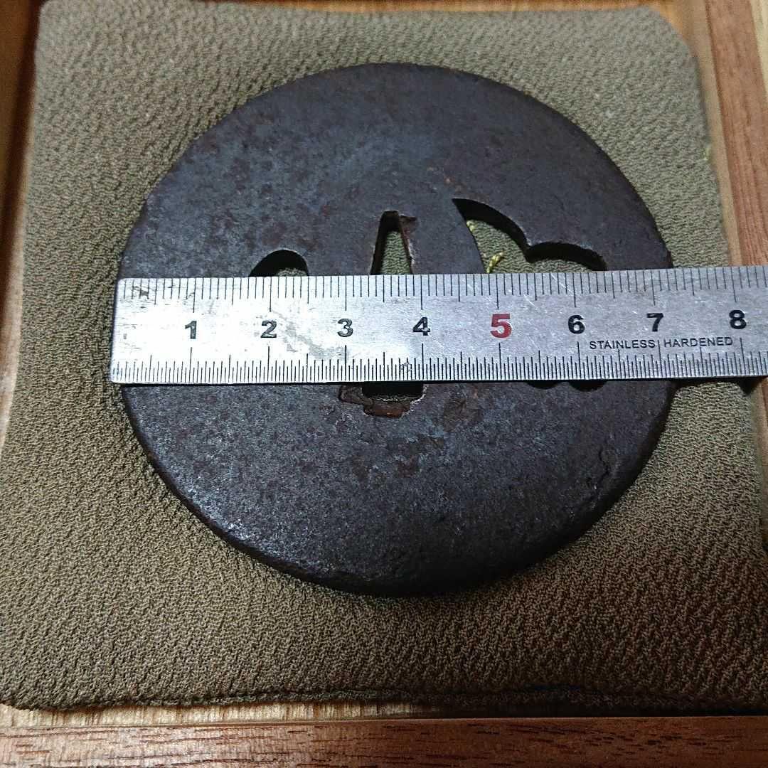 【刀匠鐔】室町～江戸期 梅花千鳥透図