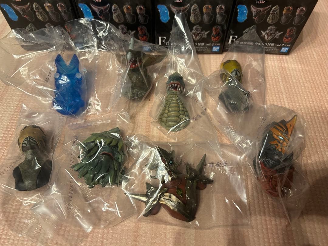 一番くじ ウルトラマンシリーズ 怪獣超大全 vol.2 F賞 コンプリートセット