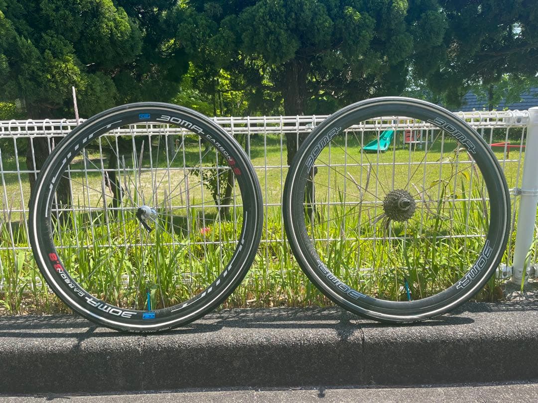 BOMA　TH-10　38mm　フルカーボン　チューブラーホイール　シマノ10s