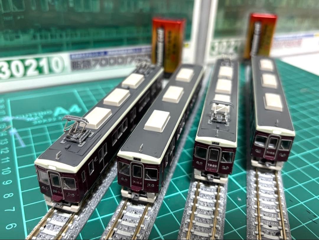 Y*o様 グリーンマックス 阪急7000系 伊丹線 4両編成セット