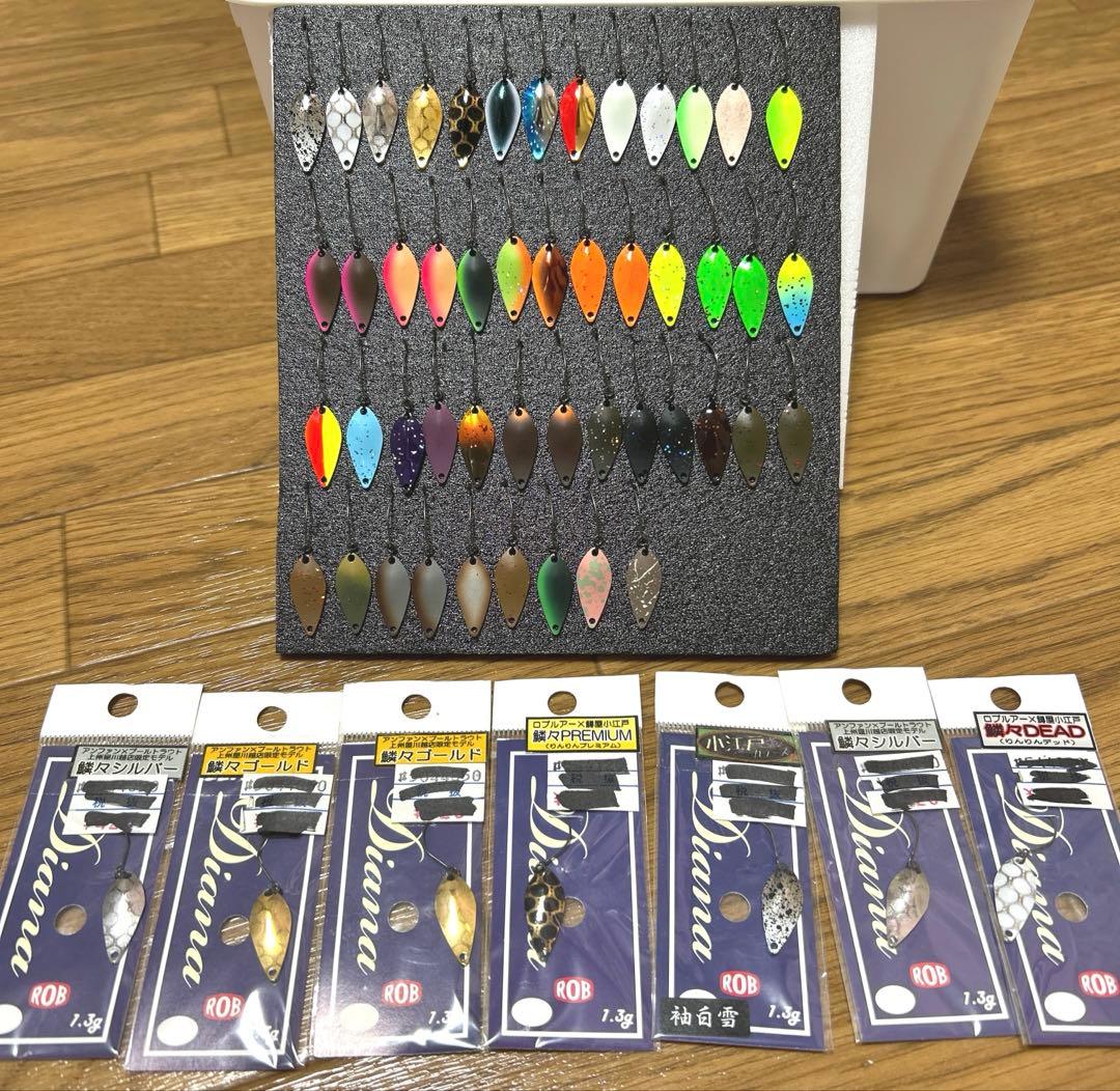 トラウト　ロブルアー　ダイアナ1.3g・1.0g STALK1.0g 64枚