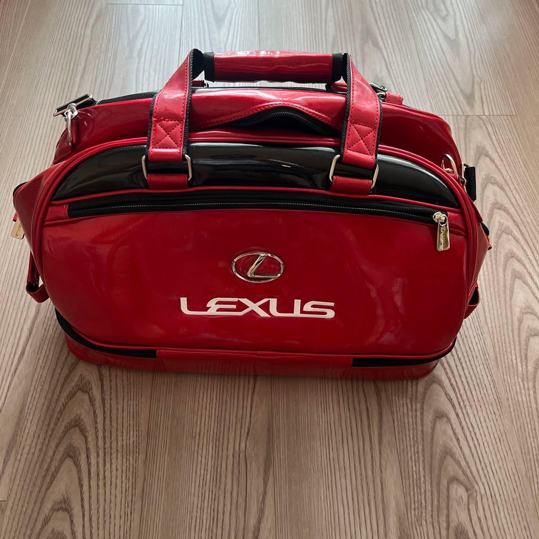 LEXUS ゴルフバッグ 赤色