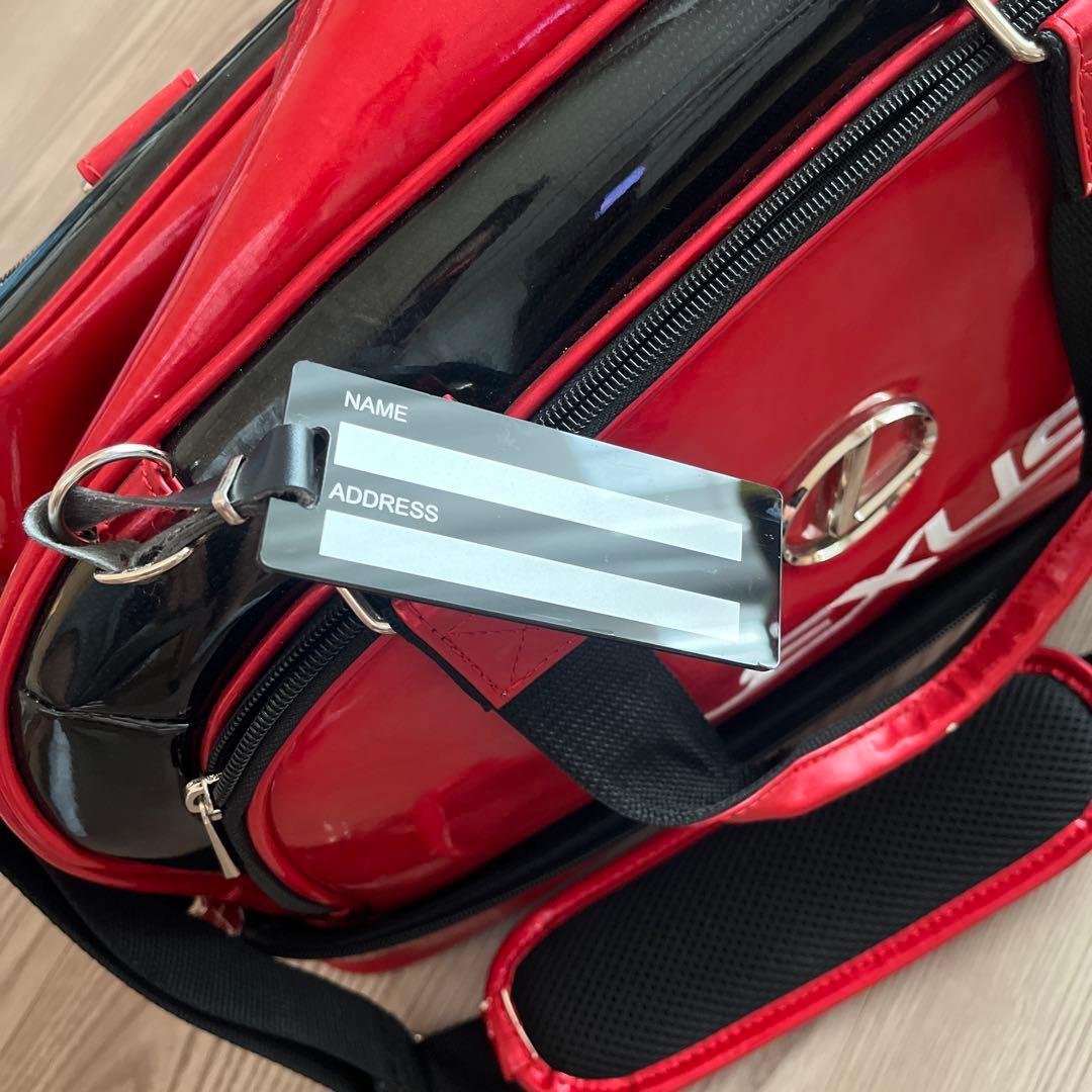 LEXUS ゴルフバッグ 赤色