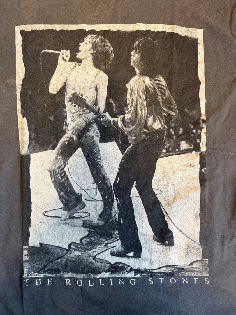 【レア】The Rolling Stones フォトプリント・フェードTシャツ