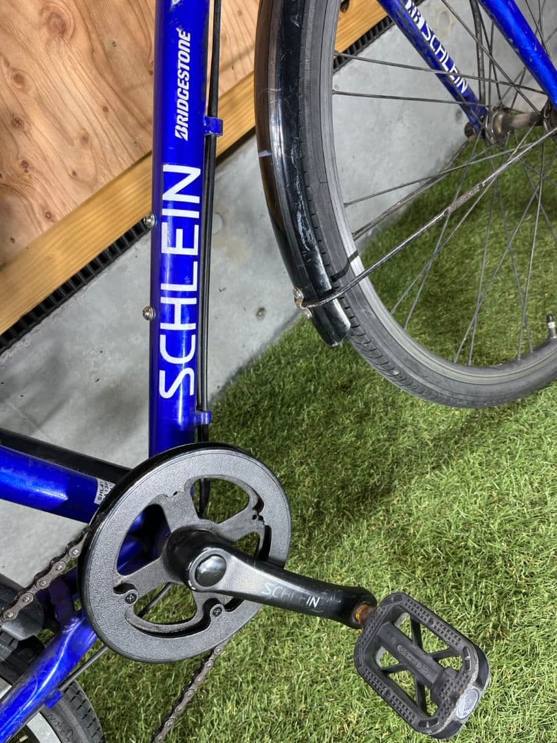 お引き取り限定 ブリヂストン 24インチ シュライン フロントバスケット付き