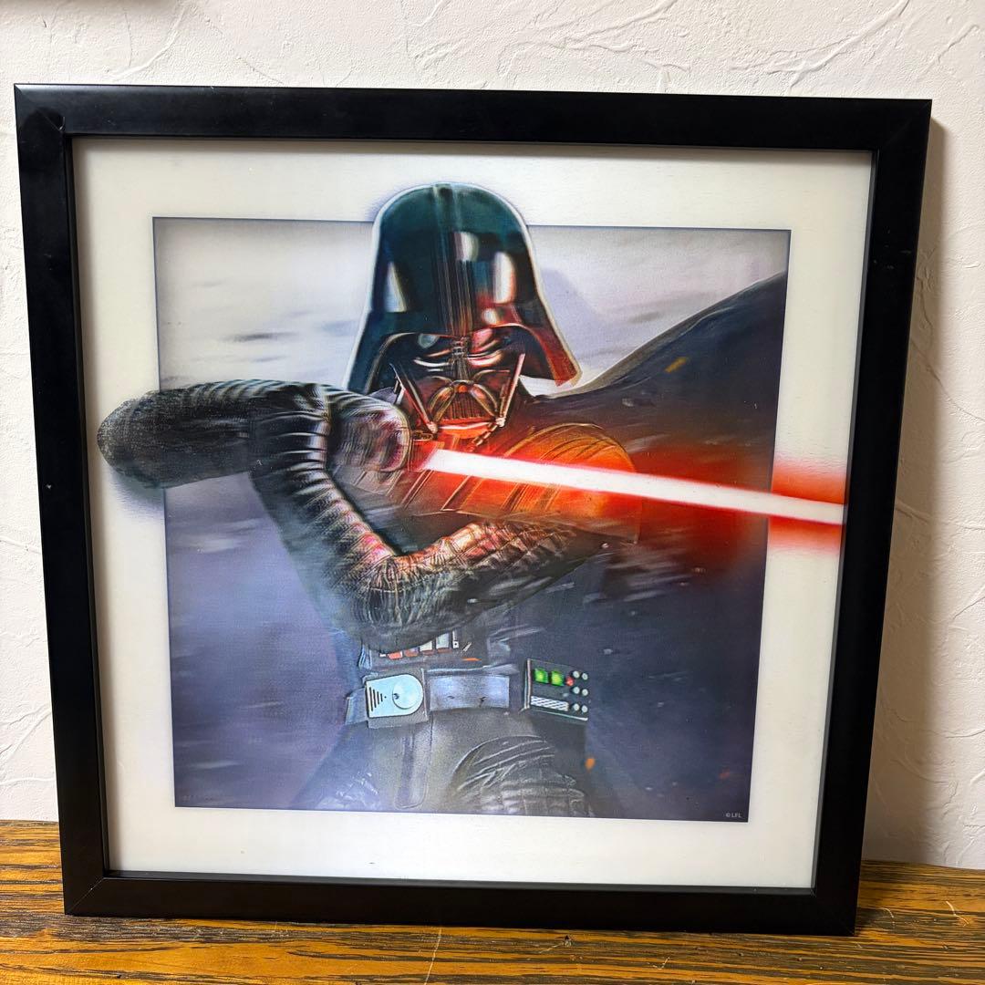 3D デス・スターとダース・ベイダー ポスターセット