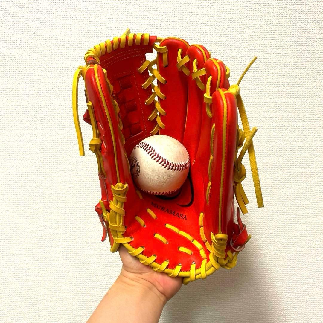 271 村正 ムラマサ 未使用 型抜群 硬式 投手用グローブ