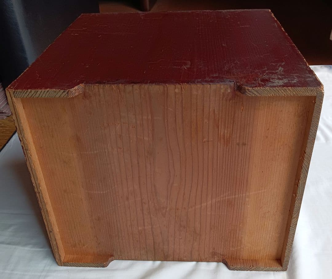 ✩文久2年　書き込み　ヴィンテージ　アンティーク　小引き出し　木製　レトロ