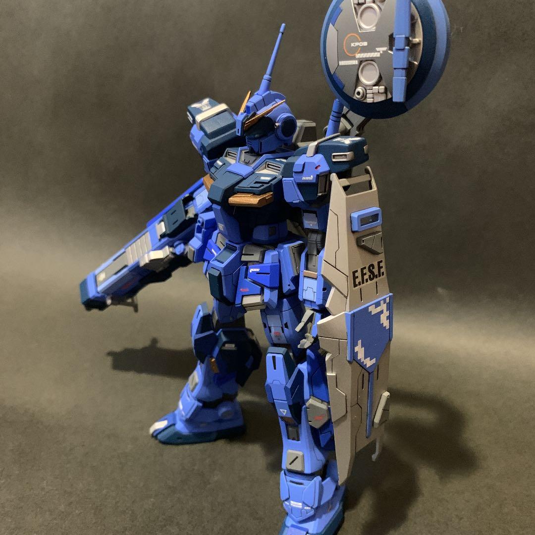 プレバン限定　HG ペイルライダー　キャバルリー　徹底改修　完成品　全塗装